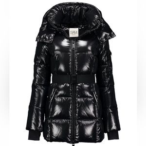 NWT SAM. Soho Belted Puffer Jacket